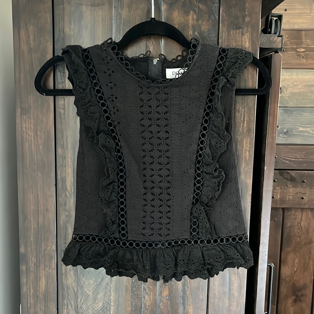 Ruffle & Lace Top